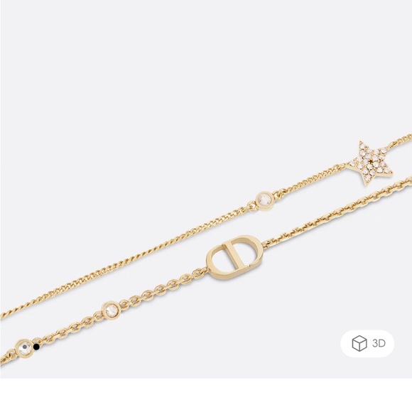 DIOR Petit CD Double Necklace - Picture 9 of 9